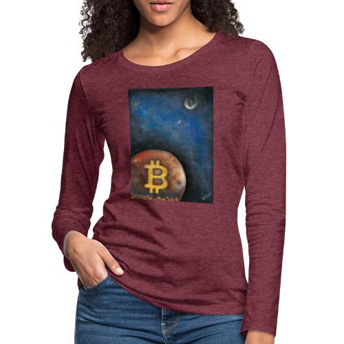 BTC espacio FRAN-PATRI - Women's Premium Slim Fit Long Sleeve T-Shirt