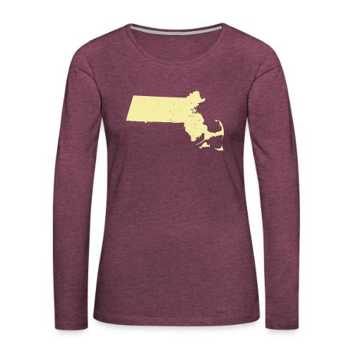 Boston - Women's Premium Slim Fit Long Sleeve T-Shirt