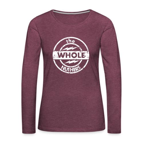 The Whole Nuthers - Women's Premium Slim Fit Long Sleeve T-Shirt