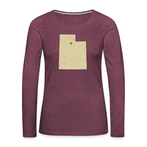 Salt Lake City - Women's Premium Slim Fit Long Sleeve T-Shirt