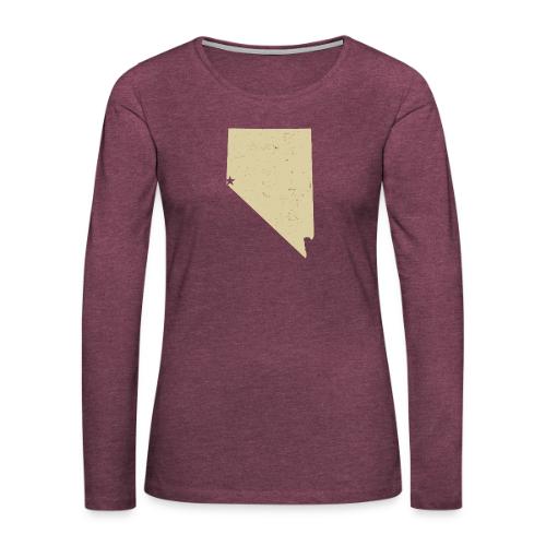 Carson City - Women's Premium Slim Fit Long Sleeve T-Shirt