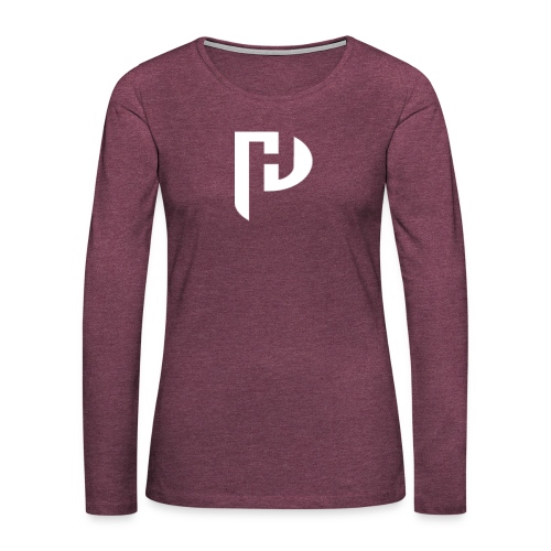 Powerhouse Symbol - Women's Premium Slim Fit Long Sleeve T-Shirt