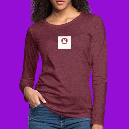 Logo - Women's Premium Slim Fit Long Sleeve T-Shirt