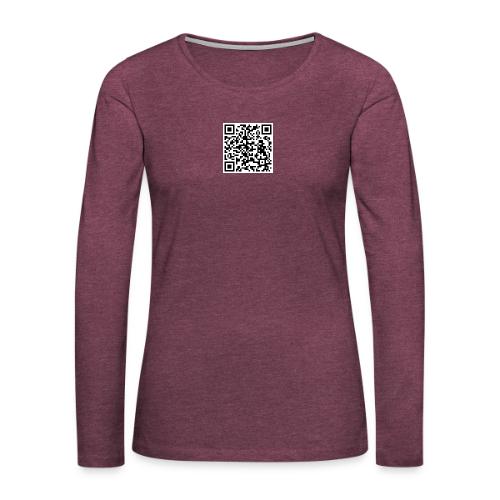 business series webinar social commerce funnel - Women's Premium Slim Fit Long Sleeve T-Shirt