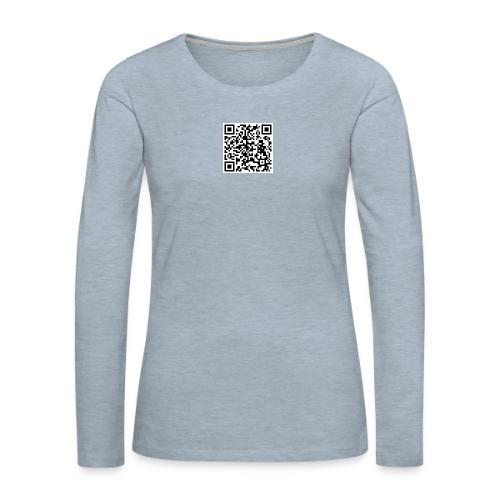 business series webinar social commerce funnel - Women's Premium Slim Fit Long Sleeve T-Shirt