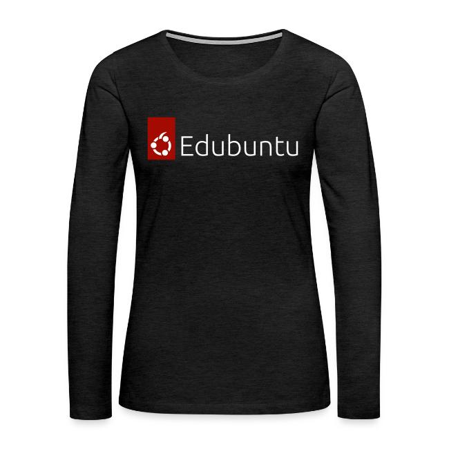 Edubuntu Logo 2023 - White