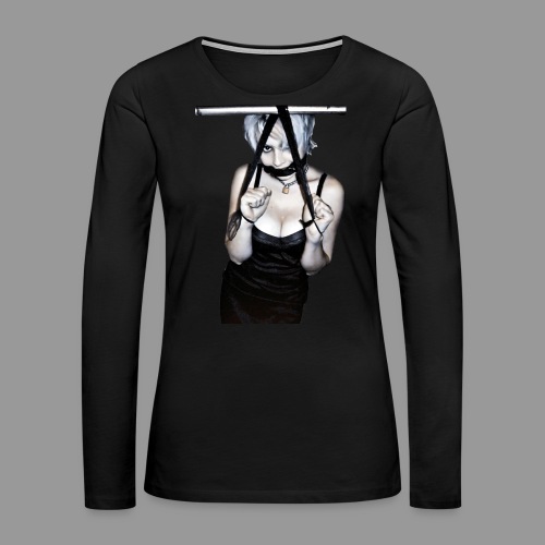 All Tied Up At The Moment - Women's Premium Slim Fit Long Sleeve T-Shirt
