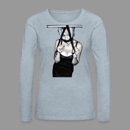 All Tied Up At The Moment - Women's Premium Slim Fit Long Sleeve T-Shirt