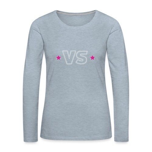 Video Star VS - Women's Premium Slim Fit Long Sleeve T-Shirt