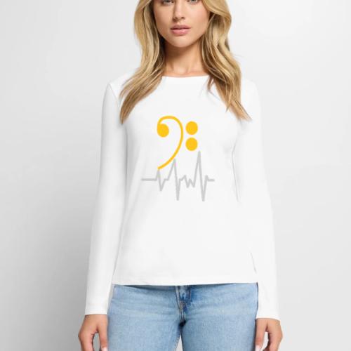 BASS - Women's Premium Slim Fit Long Sleeve T-Shirt