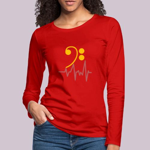 BASS - Women's Premium Slim Fit Long Sleeve T-Shirt