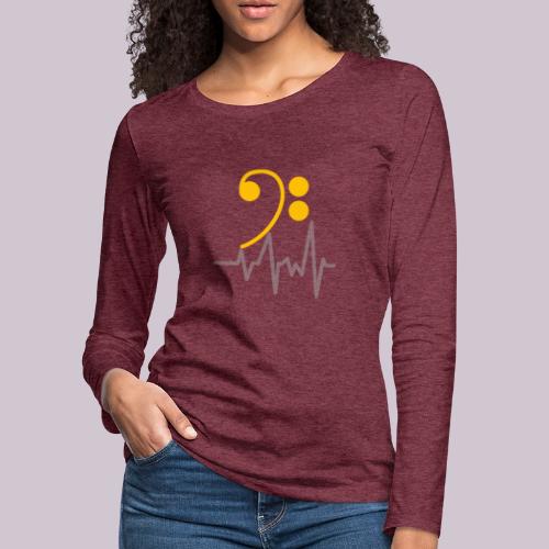 BASS - Women's Premium Slim Fit Long Sleeve T-Shirt