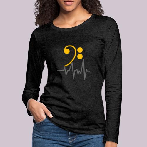 BASS - Women's Premium Slim Fit Long Sleeve T-Shirt
