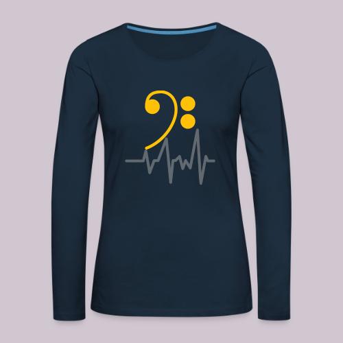 BASS - Women's Premium Slim Fit Long Sleeve T-Shirt