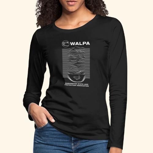 Unknown Lake Pleasure - Women's Premium Slim Fit Long Sleeve T-Shirt