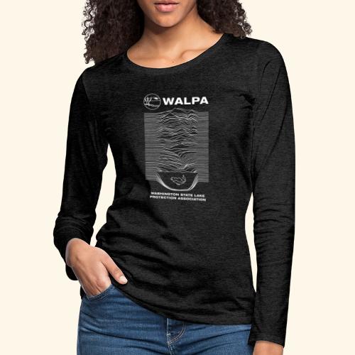 Unknown Lake Pleasure - Women's Premium Slim Fit Long Sleeve T-Shirt