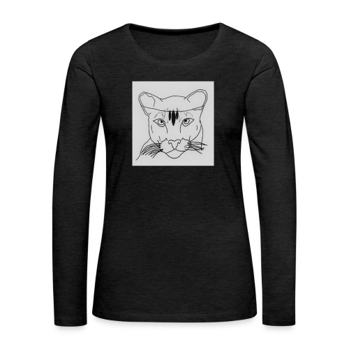 Lioness - Women's Premium Slim Fit Long Sleeve T-Shirt