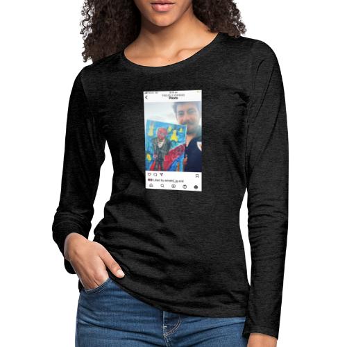 And the Oscar Goes to… - Women's Premium Slim Fit Long Sleeve T-Shirt