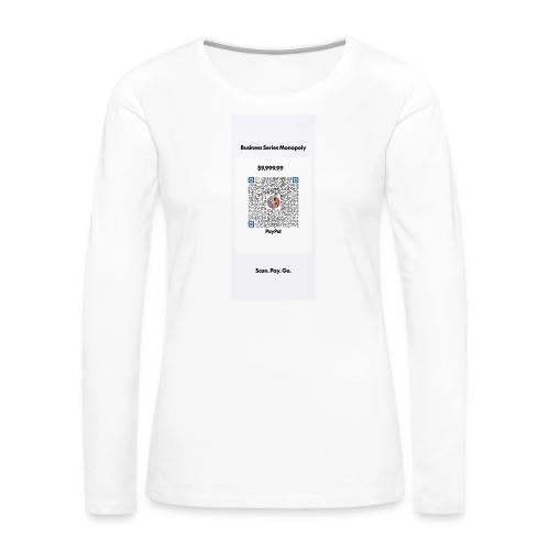 pp my qrcode 1758477437583 - Women's Premium Slim Fit Long Sleeve T-Shirt