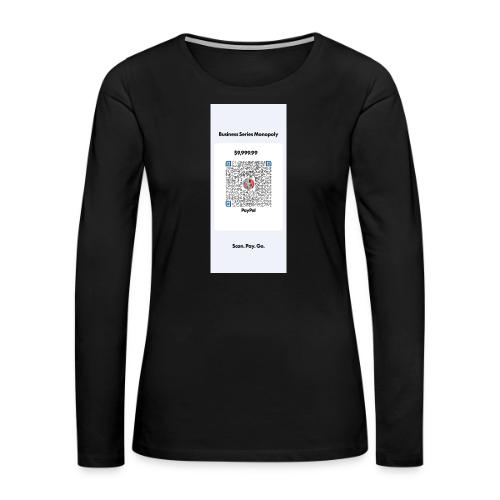 pp my qrcode 1758477437583 - Women's Premium Slim Fit Long Sleeve T-Shirt