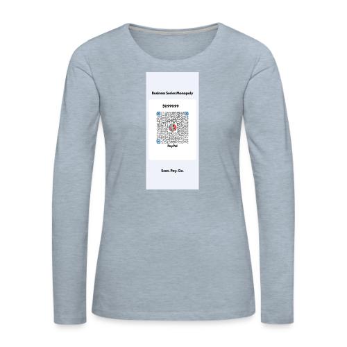 pp my qrcode 1758477437583 - Women's Premium Slim Fit Long Sleeve T-Shirt