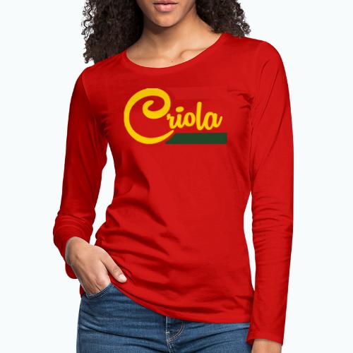 CRIOLA - Women's Premium Slim Fit Long Sleeve T-Shirt