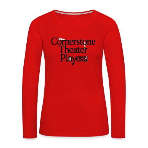 Cornerstone Theater Players - Women's Premium Slim Fit Long Sleeve T-Shirt