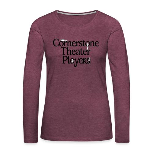 Cornerstone Theater Players - Women's Premium Slim Fit Long Sleeve T-Shirt