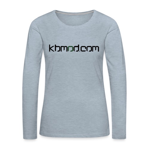 kbmoddotcom - Women's Premium Slim Fit Long Sleeve T-Shirt