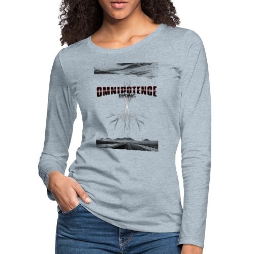 Omnipotence Rising - Women's Premium Slim Fit Long Sleeve T-Shirt