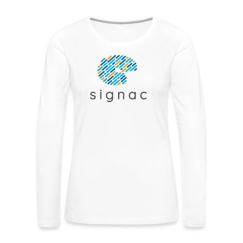 signac - Women's Premium Slim Fit Long Sleeve T-Shirt