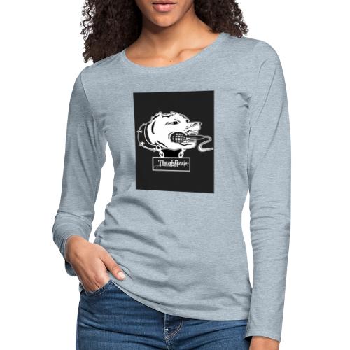 Thuggizzle Merch - Women's Premium Slim Fit Long Sleeve T-Shirt