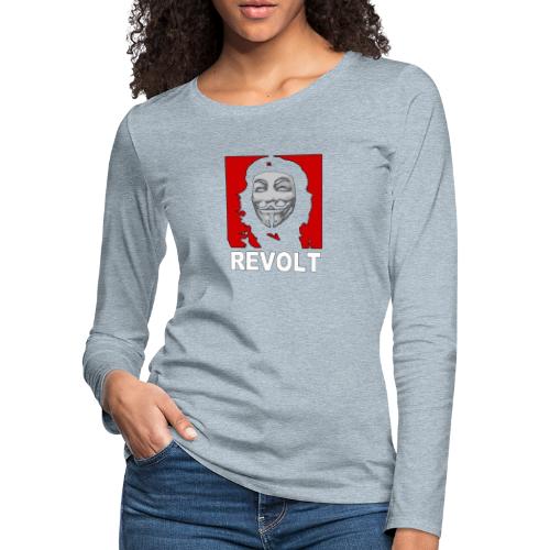 Anonymous Che Revolt Mugs & Drinkware - Women's Premium Slim Fit Long Sleeve T-Shirt