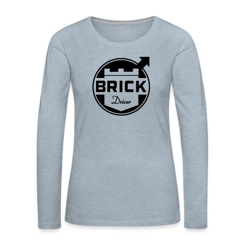 Volvo Brick Driver - Women's Premium Slim Fit Long Sleeve T-Shirt