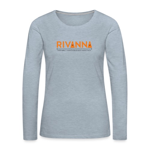 RIVANNA Greenbelt Marathon & Half Marathon - Women's Premium Slim Fit Long Sleeve T-Shirt