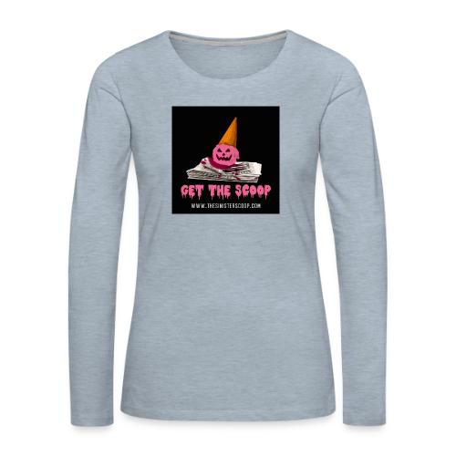 New Pink Scoop - Women's Premium Slim Fit Long Sleeve T-Shirt