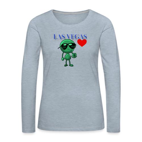 Smoon City_Las Vegas - Women's Premium Slim Fit Long Sleeve T-Shirt