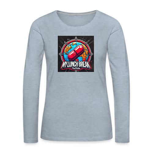 MLB RED PILL - Women's Premium Slim Fit Long Sleeve T-Shirt