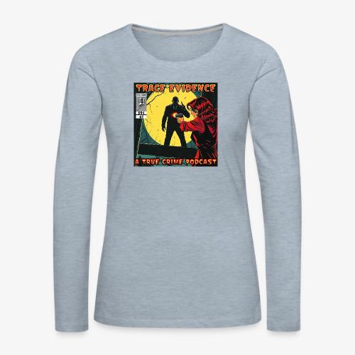 Pulp Evidence - Women's Premium Slim Fit Long Sleeve T-Shirt