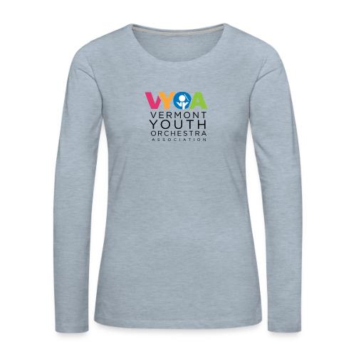 VYOA Merchandise - Women's Premium Slim Fit Long Sleeve T-Shirt