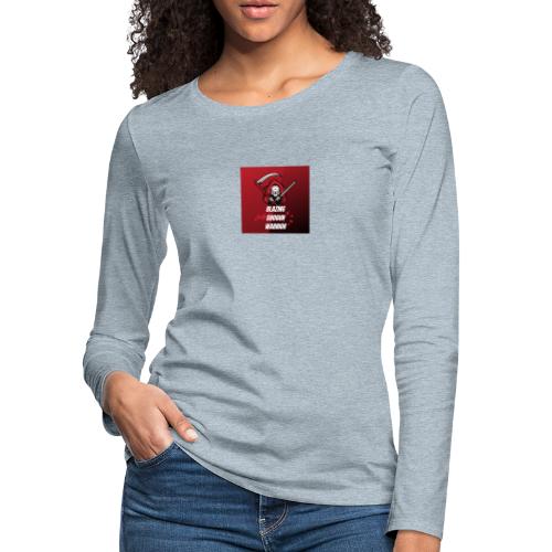 Official Logo - Women's Premium Slim Fit Long Sleeve T-Shirt