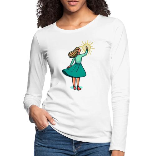 Let It Shine - Women's Premium Slim Fit Long Sleeve T-Shirt