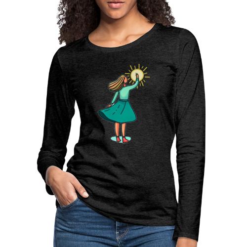 Let It Shine - Women's Premium Slim Fit Long Sleeve T-Shirt