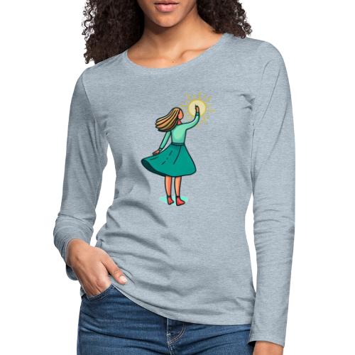 Let It Shine - Women's Premium Slim Fit Long Sleeve T-Shirt