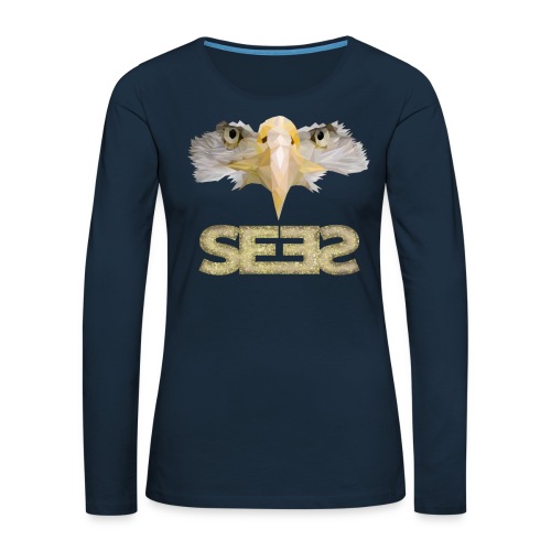 The seer. - Women's Premium Slim Fit Long Sleeve T-Shirt