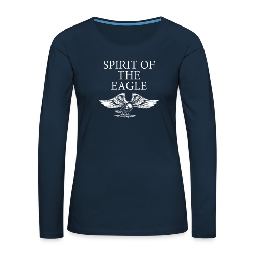 Spirit of the Eagle - Women's Premium Slim Fit Long Sleeve T-Shirt