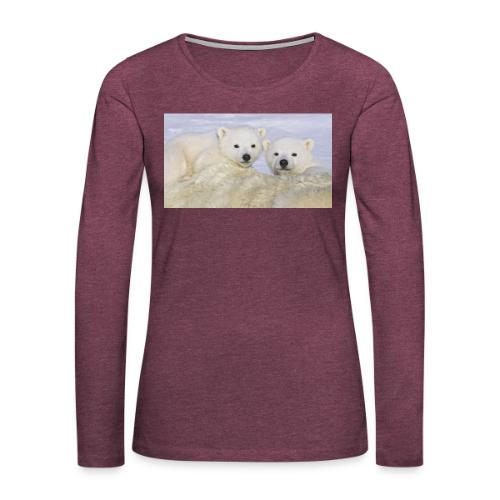 polarbears - Women's Premium Slim Fit Long Sleeve T-Shirt