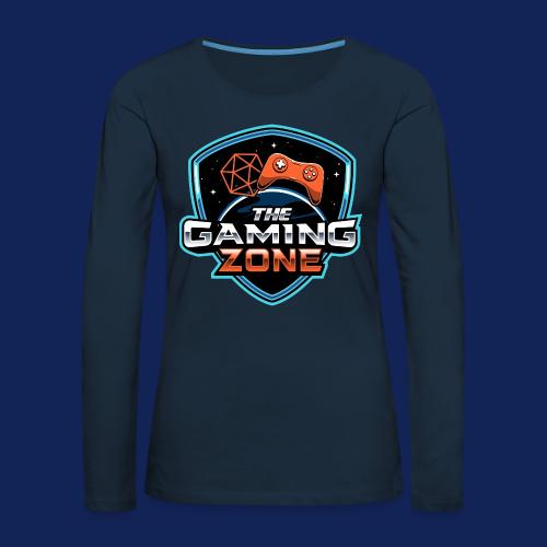 The Gaming Zone Signature - Women's Premium Slim Fit Long Sleeve T-Shirt