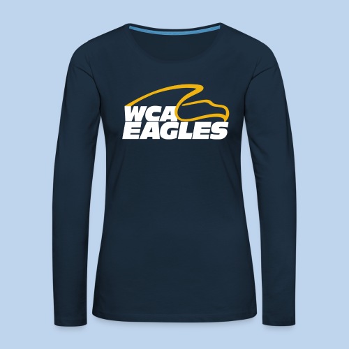 NEW - WCA Athletics Logo Items - Women's Premium Slim Fit Long Sleeve T-Shirt