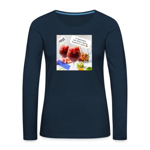 Mrs. S' GGG Theme - Women's Premium Slim Fit Long Sleeve T-Shirt